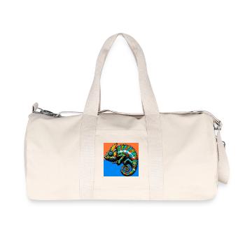 chameleon - Recycled Canvas Sports Bag by Stanley/Stella - natural - Front