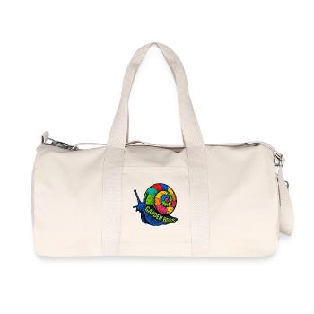 Maître du Potager : L'escargot Roi du Jardin - Sac de sport en toile recyclée Stanley/Stella - blanc naturel - Devant