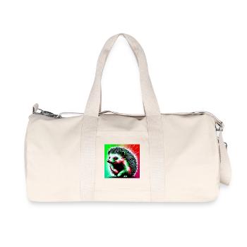 hérisson - Sac de sport en toile recyclée Stanley/Stella - blanc naturel - Devant