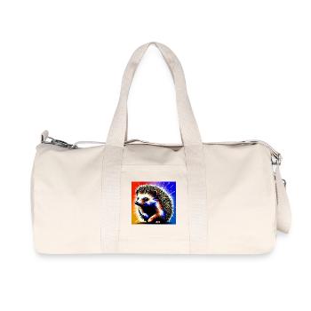 hérisson - Sac de sport en toile recyclée Stanley/Stella - blanc naturel - Devant