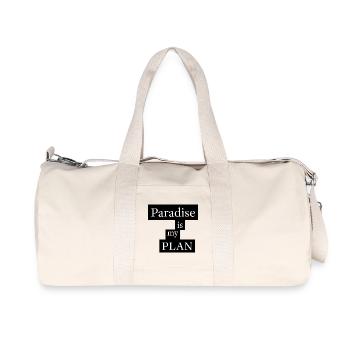 Paradise is my plan - Recycelte Canvas-Sporttasche von Stanley/Stella - Naturweiß - Vorne