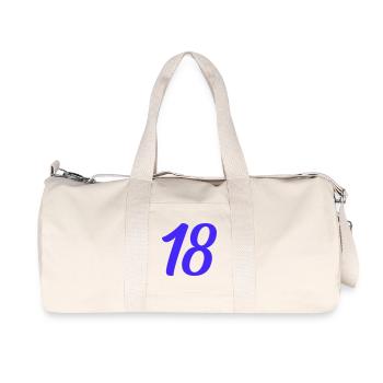18- - Recycled Canvas Sports Bag by Stanley/Stella - natural - Front