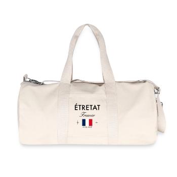 Etretat France Coordine Souvenir de voyage - Sac de sport en toile recyclée Stanley/Stella - blanc naturel - Devant