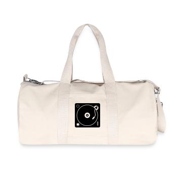 DJ-Plattenspieler - Recycelte Canvas-Sporttasche von Stanley/Stella - Naturweiß - Vorne