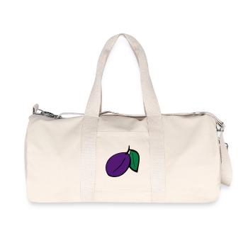 Prune - Sac de sport en toile recyclée Stanley/Stella - blanc naturel - Devant