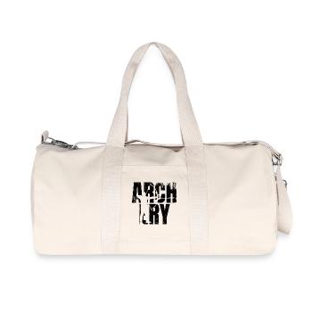 Archery - Recycled Canvas Sports Bag by Stanley/Stella - natural - Front