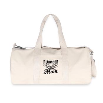 Klempner Mutter - Recycelte Canvas-Sporttasche von Stanley/Stella - Naturweiß - Vorne
