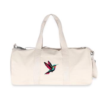 Colibri - Sac de sport en toile recyclée Stanley/Stella - blanc naturel - Devant