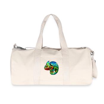 Van Gogh Caméléon - Sac de sport en toile recyclée Stanley/Stella - blanc naturel - Devant