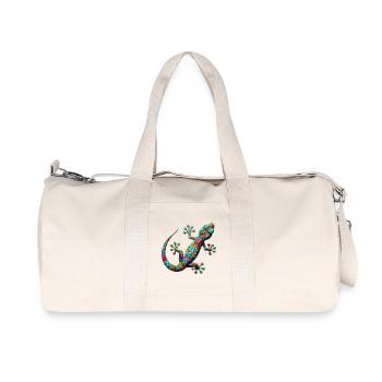 Gecko - Recycled Canvas Sports Bag by Stanley/Stella - natural - Front
