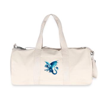 Dragon - Recycled Canvas Sports Bag by Stanley/Stella - natural - Front