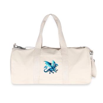 Dragon - Recycled Canvas Sports Bag by Stanley/Stella - natural - Front