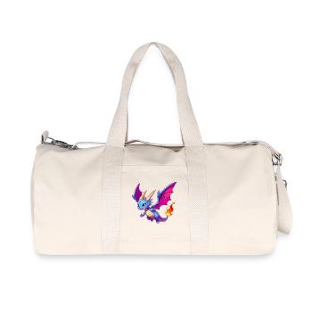 Dragon - Recycled Canvas Sports Bag by Stanley/Stella - natural - Front