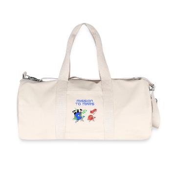 Mission to Mars - Recycled Canvas Sports Bag by Stanley/Stella - natural - Front