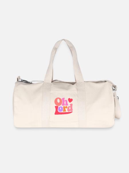 Oh Lord - Recycled Canvas Sports Bag by Stanley/Stella - natural