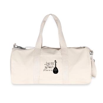Die Laute ist die Königin der Instrumente - Recycelte Canvas-Sporttasche von Stanley/Stella - Naturweiß - Vorne