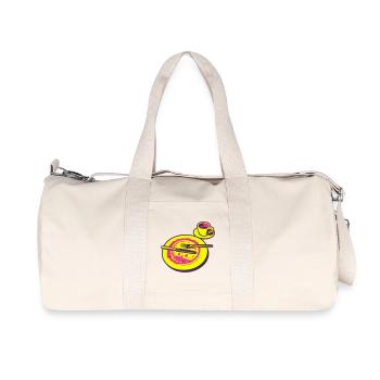 It was delicious! Lifestyle perfect as a motif - Recycled Canvas Sports Bag by Stanley/Stella - natural - Front