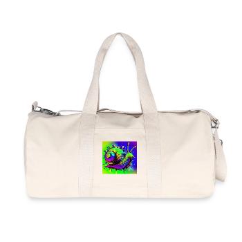 Escargot - Sac de sport en toile recyclée Stanley/Stella - blanc naturel - Devant