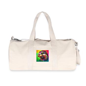 otter - Recycled Canvas Sports Bag by Stanley/Stella - natural - Front