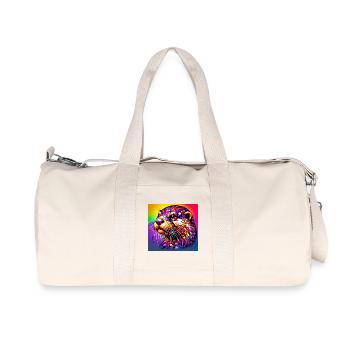otter - Recycled Canvas Sports Bag by Stanley/Stella - natural - Front