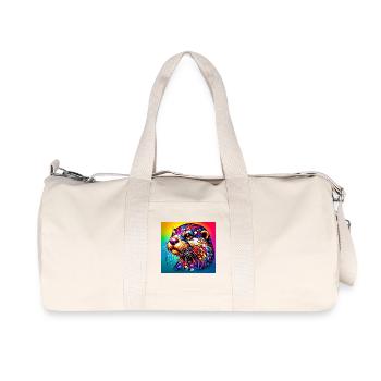 otter - Recycled Canvas Sports Bag by Stanley/Stella - natural - Front