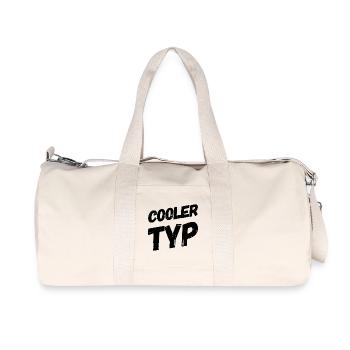 So sieht ein cooler Typ aus - Recycelte Canvas-Sporttasche von Stanley/Stella - Naturweiß - Vorne