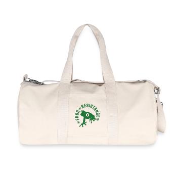 Frog resistance - "Frog resistance" - Recycled Canvas Sports Bag by Stanley/Stella - natural - Front