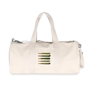 BIO GANJA - freedom & rights - Recycled Canvas Sports Bag by Stanley/Stella - natural - Front