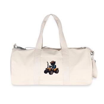 Panther Tractor Farmer - Sac de sport en toile recyclée Stanley/Stella - blanc naturel - Devant