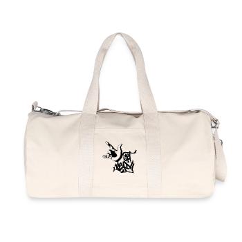 Mach dich bereit - Recycelte Canvas-Sporttasche von Stanley/Stella - Naturweiß - Vorne