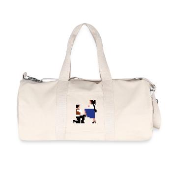 Šij, luby šewco šij... - Recycled Canvas Sports Bag by Stanley/Stella - natural - Front