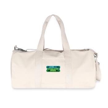 Level 1 School Child 2026 School Enrollment - Recycled Canvas Sports Bag by Stanley/Stella - natural - Front
