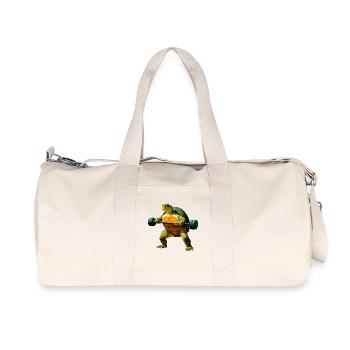 Turtle Trainer - Recycled Canvas Sports Bag by Stanley/Stella - natural - Front