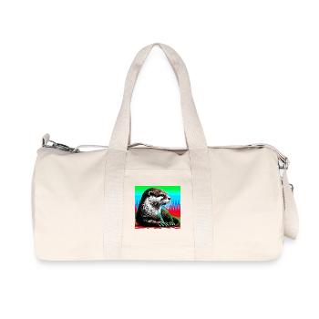 otter - Recycled Canvas Sports Bag by Stanley/Stella - natural - Front