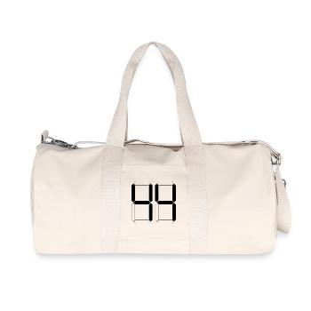 NUMÉRO 44 Quarante-quatre Cadeaux Numériques - Sac de sport en toile recyclée Stanley/Stella - blanc naturel - Devant