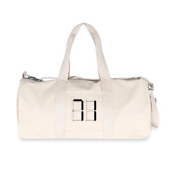 NUMÉRO 71 Soixante-et-onze Cadeaux Numérique - Sac de sport en toile recyclée Stanley/Stella - blanc naturel - Devant