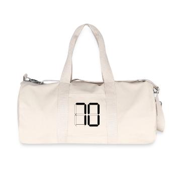 NUMBER 70 Seventy Gift Digital - Recycled Canvas Sports Bag by Stanley/Stella - natural - Front