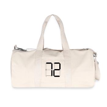NUMBER 72 Seventy-Two Gift Digital - Recycled Canvas Sports Bag by Stanley/Stella - natural - Front