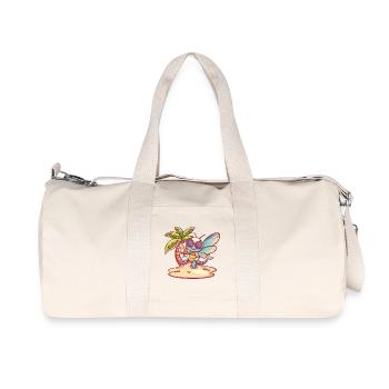 Dragonfly Summer Holiday - Recycled Canvas Sports Bag by Stanley/Stella - natural - Front