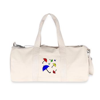 Sonnenschirm T-Shirt - Recycelte Canvas-Sporttasche von Stanley/Stella - Naturweiß - Vorne
