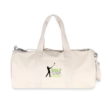 Golf - Recycelte Canvas-Sporttasche von Stanley/Stella - Naturweiß - Vorne