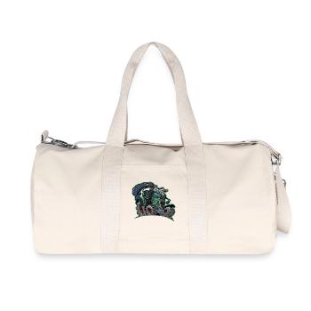 0922 bord F - Sac de sport en toile recyclée Stanley/Stella - blanc naturel - Devant