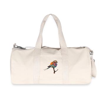 Bird - Sac de sport en toile recyclée Stanley/Stella - blanc naturel - Devant