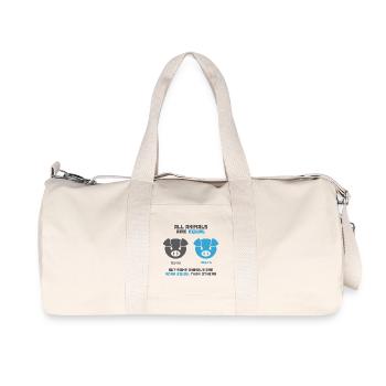 Feed Pig, Acorn Pig - Recycled Canvas Sports Bag by Stanley/Stella - natural - Front