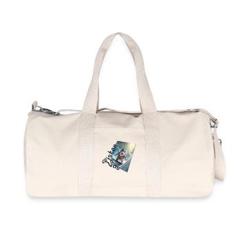 Pistensau - Recycled Canvas Sports Bag by Stanley/Stella - natural - Front