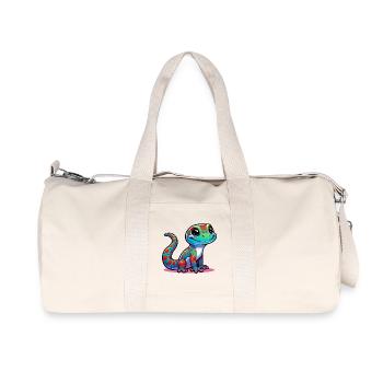 Gecko - Recycled Canvas Sports Bag by Stanley/Stella - natural - Front