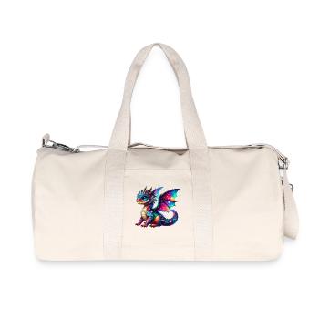 Dragon - Recycled Canvas Sports Bag by Stanley/Stella - natural - Front