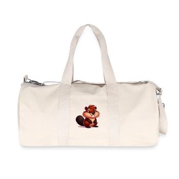Beaver - Recycled Canvas Sports Bag by Stanley/Stella - natural - Front
