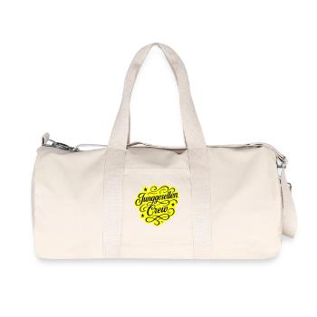 Junggesellen Crew - Recycelte Canvas-Sporttasche von Stanley/Stella - Naturweiß - Vorne