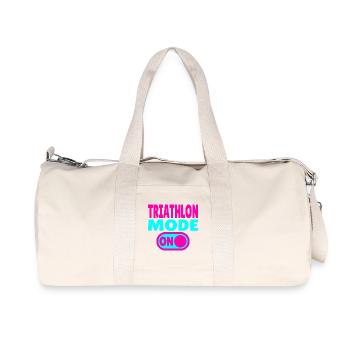 Mode triathlon ACTIVÉ - Course cycliste de natation - Sac de sport en toile recyclée Stanley/Stella - blanc naturel - Devant